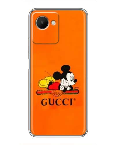 Чехол для Realme C30s с картинкой «Микки Маус Gucci — оранж» Чехол для Realme C30s с картинкой «Микки Маус Gucci — оранж»