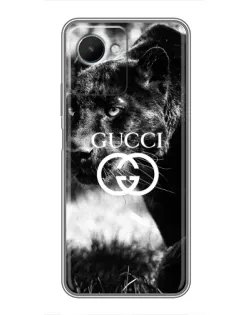 Чехол для Realme C30s с картинкой «Gucci — дикая природа»