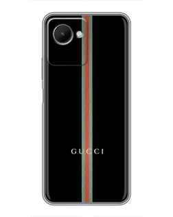 Чехол для Realme C30s с картинкой «Gucci — строгая линия»