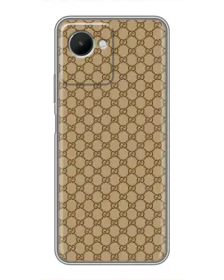 Чехол для Realme C30s с картинкой «Gucci — классический беж»