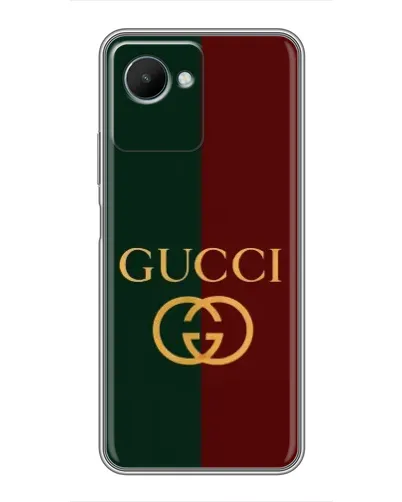 Чехол для Realme C30s с картинкой «Gucci — темно-зеленый градиент» Чехол для Realme C30s с картинкой «Gucci — темно-зеленый градиент»