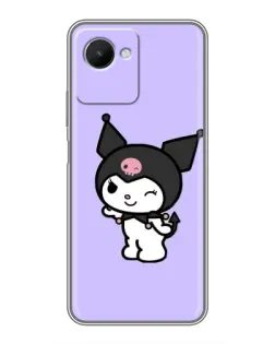 Чехол для Realme C30s с картинкой «Классическая Kuromi»