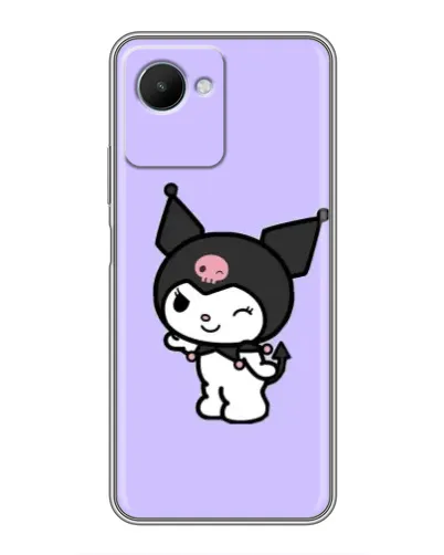 Чехол для Realme C30s с картинкой «Классическая Kuromi»