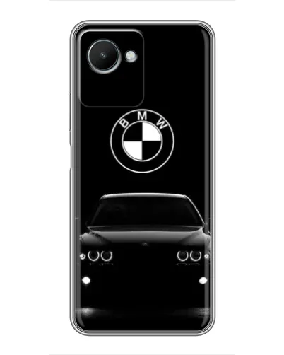 Чехол для Realme C30s с картинкой «BMW — взгляд из темноты»