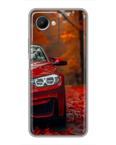 Чехол для Realme C30s с картинкой «Осенняя BMW M4»