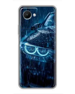 Чохол для Realme C30s з картинкою «BMW під дощем»