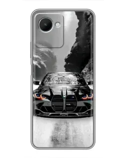 Чохол для Realme C30s з картинкою «BMW — акварельний дрифт»