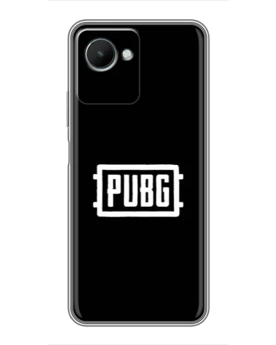 Чехол для Realme C30s с картинкой «Лого BMW — металлический блеск»