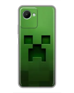 Чехол для Realme C30s с картинкой «Крипер микро-дизайн»