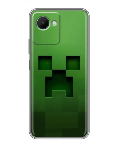 Чехол для Realme C30s с картинкой «Крипер микро-дизайн»