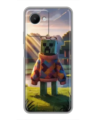 Чехол для Realme C30s с картинкой «Крипер в свитере»