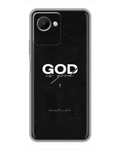 Чехол для Realme C30s с картинкой «GOD — Бог над всем» Чехол для Realme C30s с картинкой «GOD — Бог над всем»
