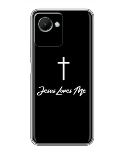 Чехол для Realme C30s с картинкой «Иисус любит тебя» Чехол для Realme C30s с картинкой «Иисус любит тебя»
