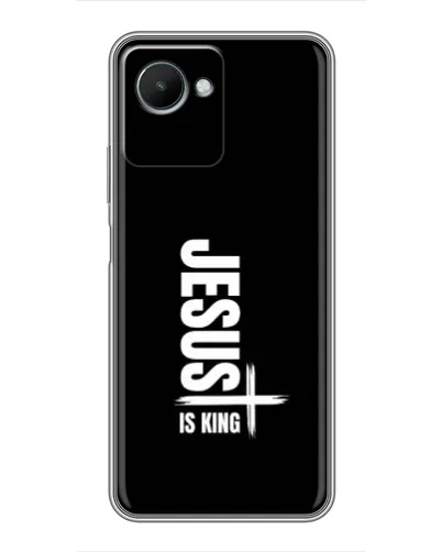Чехол для Realme C30s с картинкой «Вертикаль веры Jesus» Чехол для Realme C30s с картинкой «Вертикаль веры Jesus»