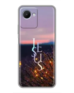 Чехол для Realme C30s с картинкой «Свет Божий ночью»
