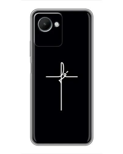 Чехол для Realme C30s с картинкой «Тонкий крест» Чехол для Realme C30s с картинкой «Тонкий крест»