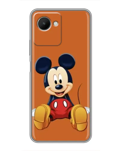 Чехол для Realme C30s с картинкой «Микки отдыхает»