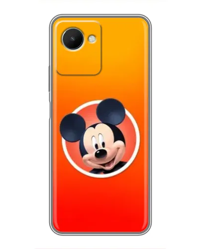 Чехол для Realme C30s с картинкой «Mickey в круге»