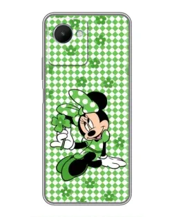 Чехол для Realme C30s с картинкой «Mickey в клетку»