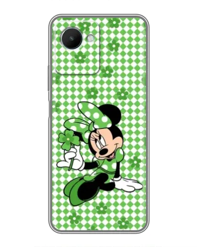 Чехол для Realme C30s с картинкой «Mickey в клетку»