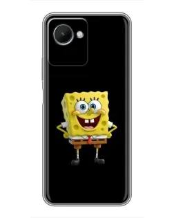 Чехол для Realme C30s с картинкой «Классический Губка Боб»
