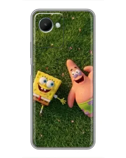 Чохол для Realme C30s з картинкою «Друзі на галявині»