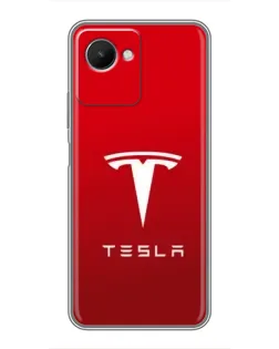 Чохол для Realme C30s з картинкою «Tesla Red Classic»