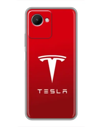 Чехол для Realme C30s с картинкой «Tesla Red Classic»