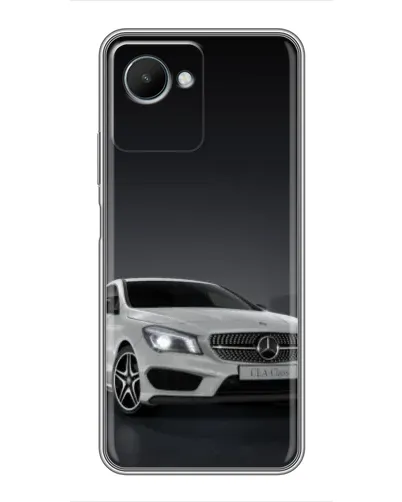 Чехол для Realme C30s с картинкой «Mercedes AMG GT Silver»