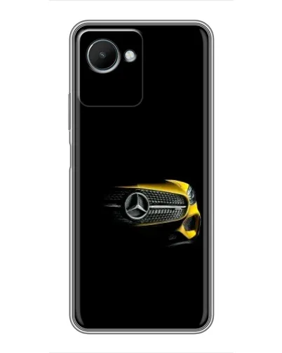 Чехол для Realme C30s с картинкой «Mercedes — ретро стиль»