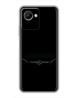 Чехол для Realme C30s с картинкой «Mercedes Stealth Look»