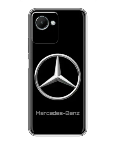 Чехол для Realme C30s с картинкой «Mercedes Silver Logo»