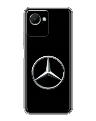 Чехол для Realme C30s с картинкой «Mercedes классический лого»