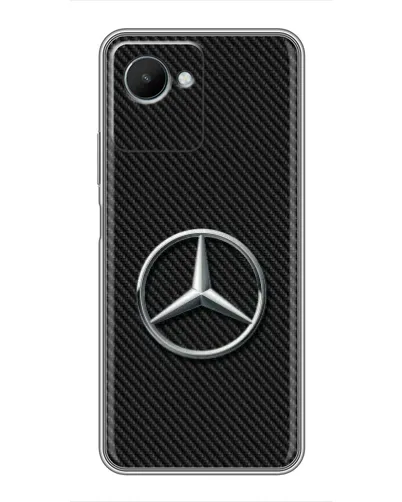 Чохол для Realme C30s з картинкою «Карбоновий Mercedes стиль» Чохол для Realme C30s з картинкою «Карбоновий Mercedes стиль»