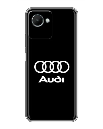 Чехол для Realme C30s с картинкой «Классическое лого Audi»