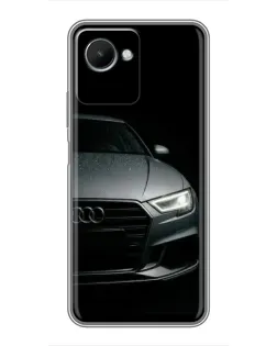 Чохол для Realme C30s з картинкою «Audi — деталізація кузова»