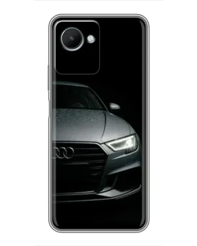 Чехол для Realme C30s с картинкой «Audi — детализация кузова»