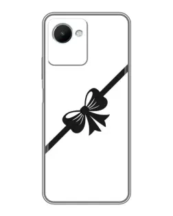 Чехол для Realme C30s с картинкой «Диагональный бант»