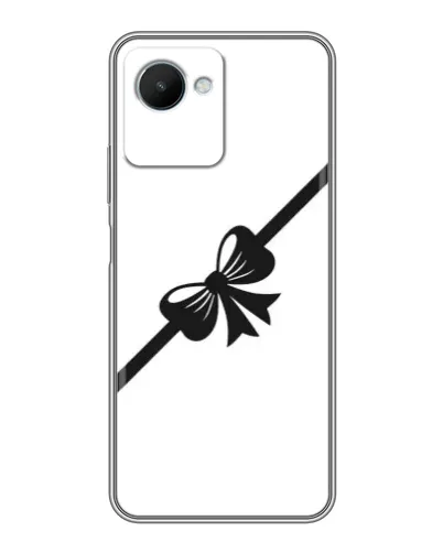 Чехол для Realme C30s с картинкой «Диагональный бант» Чехол для Realme C30s с картинкой «Диагональный бант»