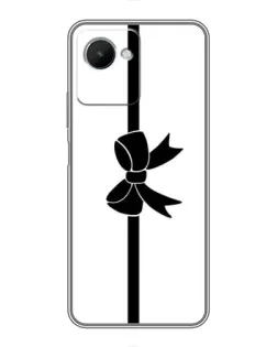 Чехол для Realme C30s с картинкой «Вертикальный бант»