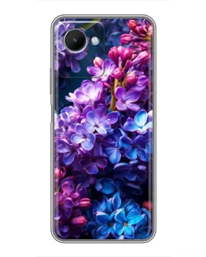 Чехол для Realme C30s с картинкой «Сиреневый цвет»