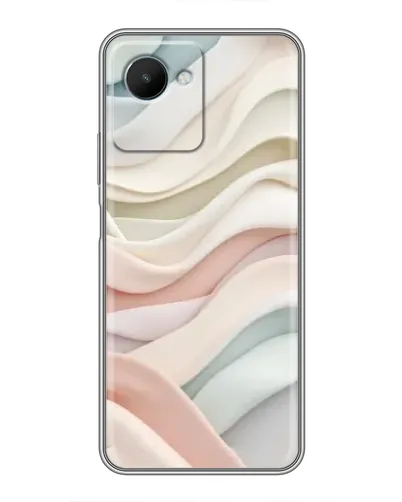 Чехол для Realme C30s с картинкой «Пастельные нежные волны» Чехол для Realme C30s с картинкой «Пастельные нежные волны»