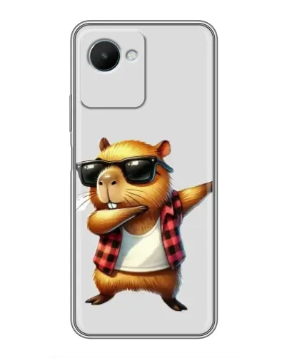 Чехол для Realme C30s с картинкой «Капибара рэпер даб» Чехол для Realme C30s с картинкой «Капибара рэпер даб»