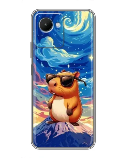 Чехол для Realme C30s с картинкой «Капибара Ван Гога» Чехол для Realme C30s с картинкой «Капибара Ван Гога»