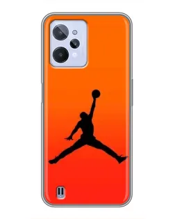 Чохол для Realme C31 з картинкою «Jordan Sunset»