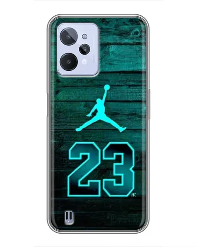 Чохол для Realme C31 з картинкою «Jordan Cyan 23» Чохол для Realme C31 з картинкою «Jordan Cyan 23»