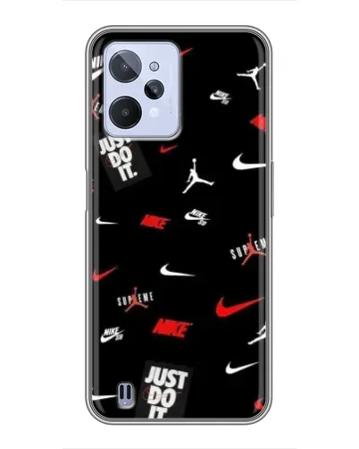 Чохол для Realme C31 з картинкою «Nike Mix Pattern» Чохол для Realme C31 з картинкою «Nike Mix Pattern»