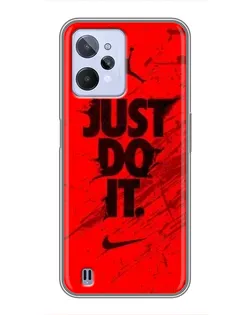Чохол для Realme C31 з картинкою «Nike Just Do It»