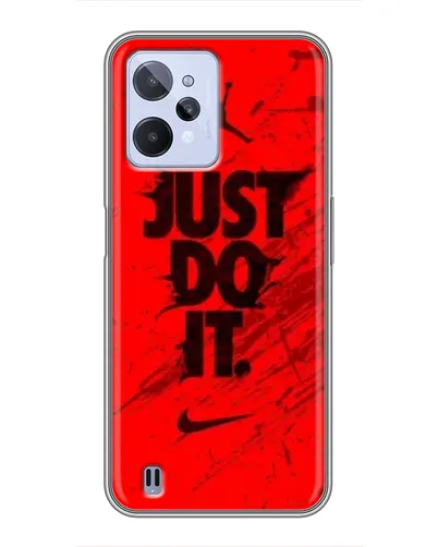 Чохол для Realme C31 з картинкою «Nike Just Do It» Чохол для Realme C31 з картинкою «Nike Just Do It»