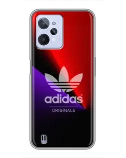 Чохол для Realme C31 з картинкою «Adidas Red Neon»